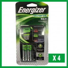 CARGADOR PILAS ENERGIZER MAXI CON DOS PILAS AA CARGA HASTA 4