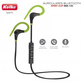 Auricular Bluetooth Kolke Sports Con Microfono Koa-135 Green