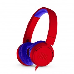 Auricular Jbl Infantil Jr300 Rojo Con Cable