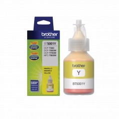 Tinta Brother Original BT5001Y 48.8ml Amarillo