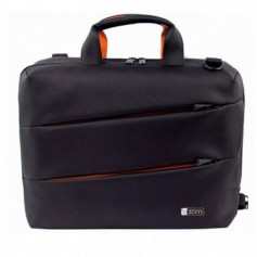 Bolso Maletin Zom Zm-500N Laptop Bag 15.6 Black/Orange