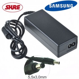 CARGADOR NOTEBOOK SAMSUNG 90W 19V 4.74A TIP 5.5 X 3.0MM DELL SH-CNF90W-4 SHURE