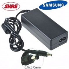 CARGADOR NOTEBOOK SAMSUNG 90W 19V 4.74A TIP 5.5 X 3.0MM DELL SH-CNF90W-4 SHURE