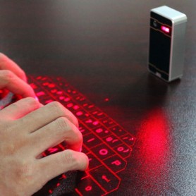 Teclado Inalambrico Laser Bluetooth Keyboard