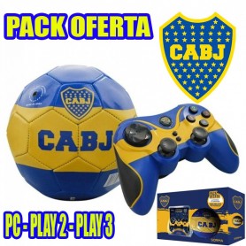 JOYSTICK INALAMBRICO BOCA PS2 PS3 Y PC + PELOTA N°2