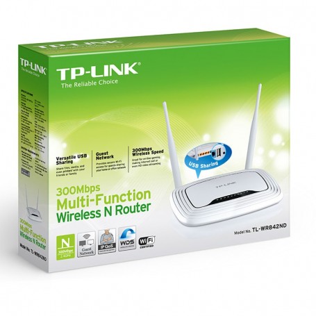 Router Tp-Link Tl-Wr842Nd Wireless Doble Antena