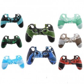 FUNDA PROTECTORA SILICONA JOYSTICK PS4 CAMUFLADOS