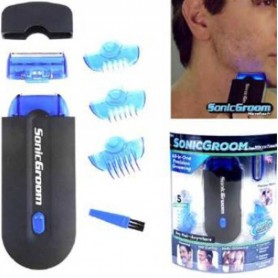 Depiladora Sin Dolor Sonic Groom Con Accesorios