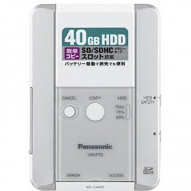 Psd Disco Rigido Externo Panasonic 40Gb Para Backup Con Lector Sd