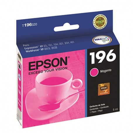 Cartucho Epson Original 196 Magenta