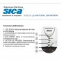 DETECTOR DE GAS NATURAL O ENVASADO 220V SICA SENSOR ALARMA