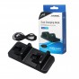 BASE CARGA DOBLE PARA JOYSTICK CONTROLES PS4