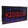 CARTEL LED KIOSKO EXELENTE CALIDAD 48CM X 25CM 220V COLGANTE