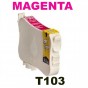 Cartucho Epson Alternativo 103 Magenta Tx600Fw T40W Cx6900F T103 T30 T40