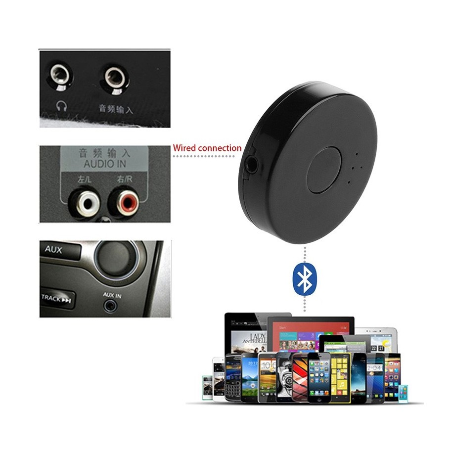 Transmisor Emisor Bluetooth Smart Tv Equipo De Audio Mp3 Dvd Dos