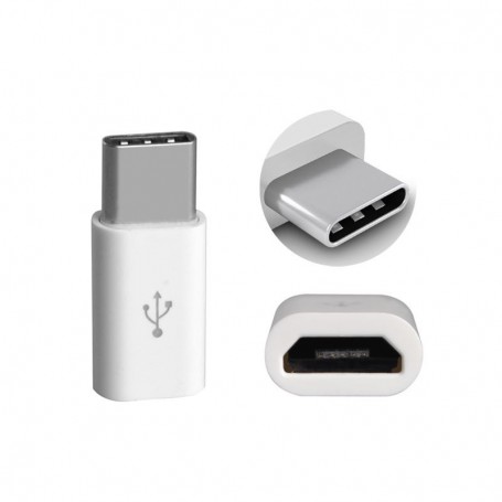 ADAPTADOR MICRO USB A TYPE C MOTOROLA LG SMARTPHONES Y TABLETS