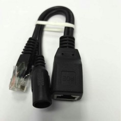 Cable Inyector Eyector Poe Adaptador Poe Ethernet F Hembra