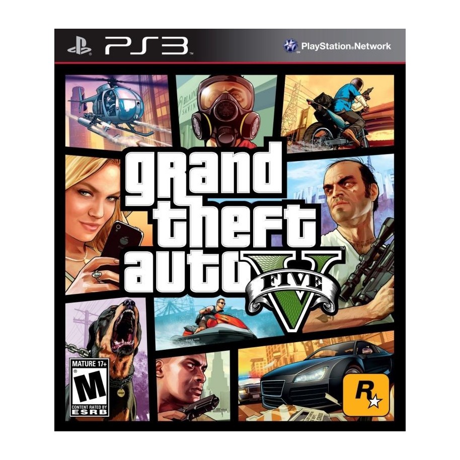 Rico Alergia Docenas Juego Ps3 Gta V Grand Theft Auto V Playstation 3 Fisico