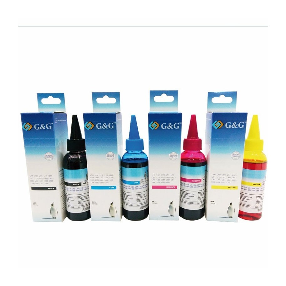 Tinta Epson Alternativa Suelta Frasco 250Ml Amarilla