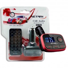 Mp3 Para Auto 12V Netmak Nm-Ad956R Con Control