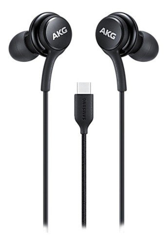 Auriculares Samsung Akg IC-100 Original Tipo C Type-C Usb-C Negro