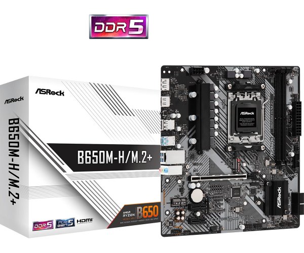 Mother Asrock B650M-H/M.2+ AM5 DDR5