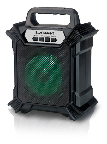 Parlante Inalambrico Black Point S19 Speaker Bluetooth 6w Multimedia Radio Fm Pendrive Micro Sd